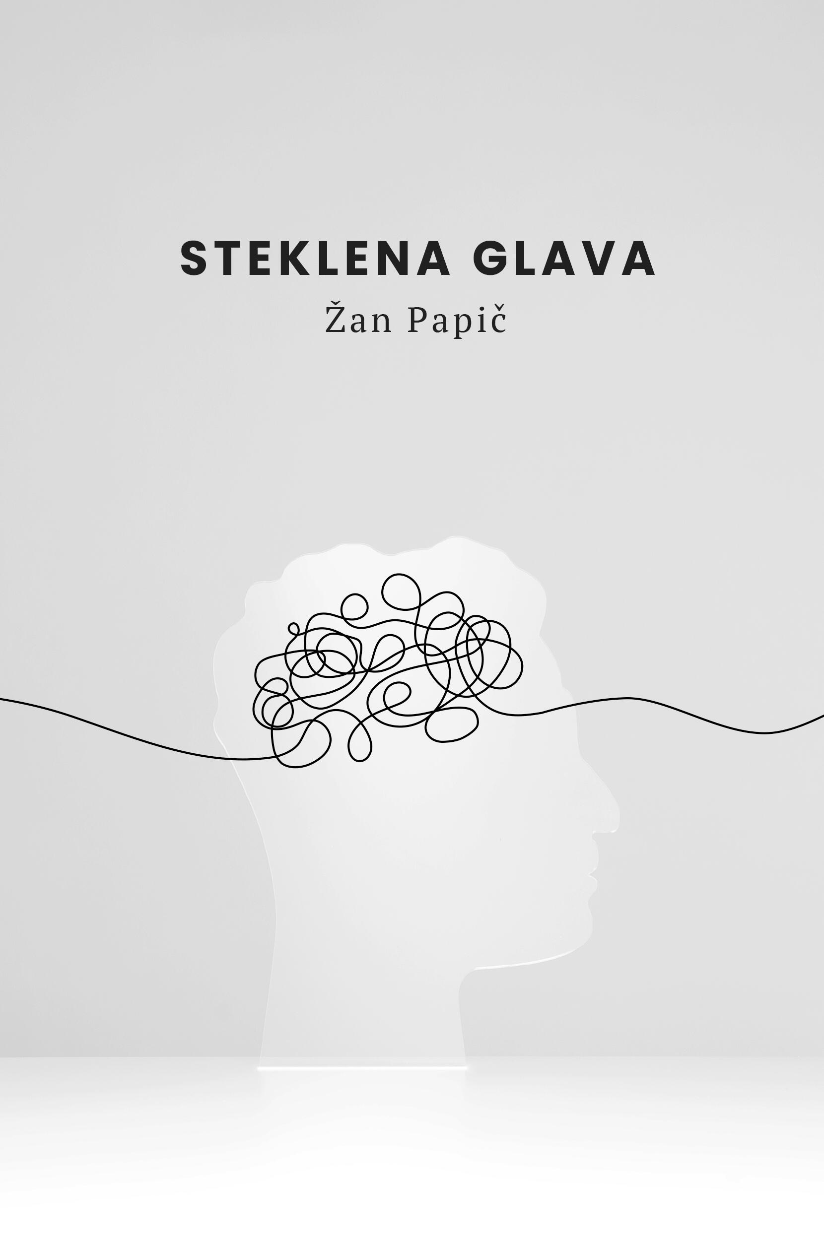 Platnica knjige steklena glava